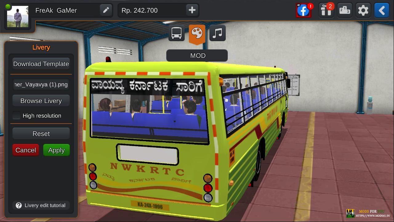 Template Bus Simulator Npm : Proton Bus Simulator: Bus ...