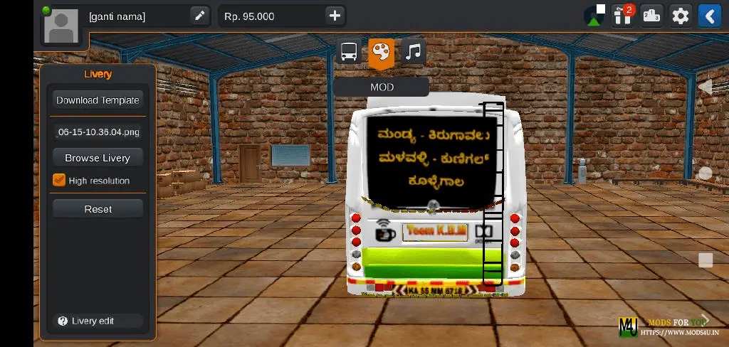 BUS ID Mods