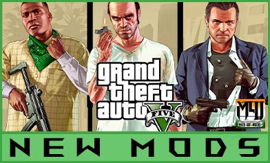 Grand Theft Auto V new mods